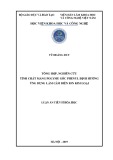 Luận án Tiến sĩ Hóa học: Tổng hợp, nghiên cứu tính chất màng polyme gốc phenyl định hướng ứng dụng làm cảm biến ion kim loại