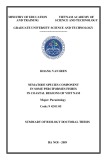 Summary of biology doctoral thesis: Nematode species component in some perciformes fishes in coastal regions of Viet Nam