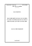 Luận án tiến sĩ Kinh tế: Hoàn thiện kiểm toán Báo cáo tài chính các công ty cổ phần than do các công ty kiểm toán độc lập ở Việt Nam thực hiện