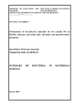 Summary of doctoral in materials science: Fabrications of ferroelectric materials do not contain Pb on BaTiO3 substrate and study their electricity and piezoelectricity properties