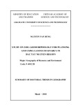 Summary of Doctoral thesis in Geography: Study on soil geomorphology for planning and using land sustainably in Bac Tay Nguyen region