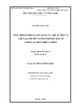 Luận án Tiến sĩ Hóa học: Tổng hợp hydrotalxit mang ức chế ăn mòn và chế tạo lớp phủ nanocompozit bảo vệ chống ăn mòn thép cacbon