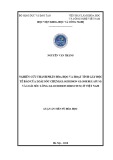 Luận án Tiến sĩ Hóa học: Nghiên cứu thành phần hóa học và hoạt tính gây độc tế bào của loài sóc chụm (Glochidion Glomerulatum) và loài sóc lông (Glochidion Hirsutum) ở Việt Nam