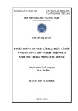 Luận án Tiến sĩ Sinh học: Tuyến trùng ký sinh gây hại trên cà rốt ở Việt Nam và thử nghiệm biện pháp sinh học trong phòng trừ chúng