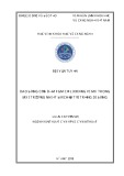 Luận án Tiến sỹ ngành Kỹ thuật cơ khí và cơ kỹ thuật: Dao động của dầm FGM có lỗ rỗng vi mô trong môi trường nhiệt độ chịu tải trọng di động