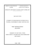 Summary of doctoral thesis in mechanical engineering and engineering mechanics: Dynamic of FGM beams with porosities in thermal environment under moving load