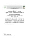 Thiết kế thí nghiệm trong dạy học chương I - thành phần hóa học của tế bào, Sinh học 10