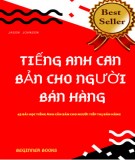 Tiếng Anh căn bản và 43 bài học tiếng Anh căn bản cho người tiếp thị bán hàng: Phần 2