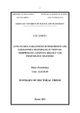 Summary of Engineering Doctoral thesis: Lung flukes, paragonimus heterotremus and paragonimus westermani, in Vietnam: morphology, genetics, biology and immunology diagnosis