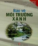 Các công tác nhằm bảo vệ môi trường xanh: Phần 2