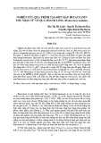 Nghiên cứu quá trình tạo bột màu betacyanin thu nhận từ vỏ quả thanh long (Hylocereus undatus)