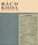 Tạp chí Bách Khoa - Số 85: Phần 2