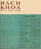 Tạp chí Bách Khoa - Số 70: Phần 2