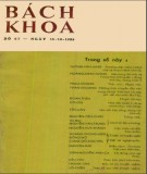 Tạp chí Bách Khoa - Số 67: Phần 1