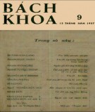 Tạp chí Bách Khoa - Số 09: Phần 2