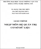 Giáo trình Nhập môn hệ quản trị cơ sở dữ liệu:  Phần 2