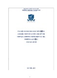 Tài liệu dành cho giáo viên tiếng Anh bậc THPT ôn luyện cho kỳ thi THPTQG (chương trình hợp tác địa phương) quyển 2