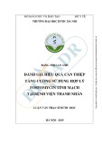 Luận văn Thạc sĩ Dược học: Ánh giá hiệu quả can thiệp tăng cường sử dụng hợp lý fosfomycin tĩnh mạch tại Bệnh viện Thanh Nhàn