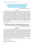 Xác định tính mẫn cảm kháng sinh của vi khuẩn Salmonella spp. phân lập từ vịt con bị bệnh trên địa bàn huyện Sơn Tịnh, quảng Ngãi