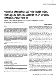 Phân tích, đánh giá các giải pháp truyền thông trong việc tự động hóa lưới điện hạ áp - áp dụng trạm biến áp Dịch Vọng 22