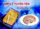 Bài giảng Sinh lý tuyến yên