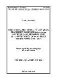 Tóm tắt Luận án tiến sĩ Y học: Thực trạng, một số yếu tố liên quan, thành phần loài nấm malassezia spp gây bệnh lang ben ở học sinh 11   15 tuổi và hiệu quả can thiệp tại Hải Phòng (2016-2017)