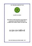 Luận án tiến sĩ Nông nghiệp: Sâu keo da láng Spodoptera exigua Hübner (Lepidoptera: Noctuidae) hại hành hoa và biện pháp phòng chống tại Hưng Yên