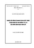 Luận án tiến sĩ Y học: Nghiên cứu nồng độ homocystein huyết tƣơng ở bệnh nhân đái tháo đường týp 2 có hội chứng động mạch vành cấp