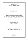 Tóm tắt Luận án tiến sĩ Y học: Nghiên cứu nồng độ hormon sinh dục và một số dấu ấn sinh học chu chuyển xương ở bệnh nhân nam loãng xương