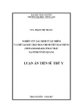 Luận án tiến sĩ Thú y: Nghiên cứu xác định tỷ lệ nhiễm và chế tạo Kit chẩn đoán bệnh tiên mao trùng (Trypanosomiasis) ở đàn trâu tại tỉnh Tuyên Quang