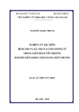 Luận án tiến sĩ Y học: Nghiên cứu đặc điểm hình ảnh và giá trị của cộng hưởng từ trong chẩn đoán tổn thương đám rối thần kinh cánh tay do chấn thương