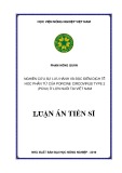 Luận án tiến sĩ: Nghiên cứu sự lưu hành và đặc điểm dịch tễ học phân tử của porcine circovirus type 2 (PCV2) ở lợn nuôi tại Việt Nam