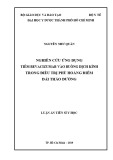 Luận án tiến sĩ Y học: Nghiên cứu ứng dụng tiêm bevacizumab vào buồng dịch kính trong điều trị phù hoàng điểm đái tháo đường