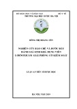 Luận án tiến sĩ Dược học: Nghiên cứu bào chế và bước đầu đánh giá sinh khả dụng viên lornoxicam giải phóng có kiểm soát