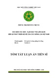 Tóm tắt Luận án tiến sĩ Nông nghiệp: Xác định các gen-alen đặc thù liên quan đến sự phát triển bộ rễ của các giống lúa Việt Nam