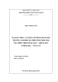 Luận án tiến sĩ Lâm nghiệp: Đa dạng thực vật thân gỗ trong rừng kín thường xanh hơi ẩm nhiệt đới ở Khu bảo tồn thiên nhiên Bình Châu – Phước Bửu thuộc tỉnh Bà Rịa – Vũng Tàu