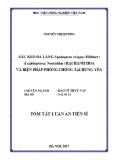 Tóm tắt Luận án tiến sĩ Nông nghiệp: Luận án tiến sĩ Nông nghiệp: Sâu keo da láng Spodoptera exigua Hübner (Lepidoptera: Noctuidae) hại hành hoa và biện pháp phòng chống tại Hưng Yên