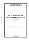 Luận án tiến sĩ Ngữ văn: Dấu ấn tư duy đồng dao trong thơ thiếu nhi Việt Nam từ 1945 đến nay