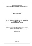 Luận văn thạc sĩ: Dạy học đệm đàn Piano cho ca khúc theo phong cách Nhạc nhẹ tại trường Đại học Sài Gòn