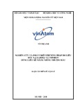 Luận án tiến sĩ Vật lý: Nghiên cứu và phát triển phương pháp đo liều bức xạ gamma và nơtron dùng liều kế màng mỏng nhuộm màu