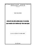 Luận án tiến sĩ Văn hóa học: Biến đổi của diễn xướng nghi lễ lên đồng (qua nghiên cứu trường hợp tỉnh Nam Định)