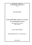 Luận án tiến sĩ Lịch sử: Kinh tế đồn điền ở miền Tây Nam Kỳ từ năm 1900 đến năm 1945