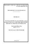 Tóm tắt Luận án tiến sĩ Sinh học: Đa dạng di truyền của loài Chim yến Aerodramus fuciphagus ở Việt Nam và một số đặc điểm sinh học, sinh thái của Chim yến làm tổ trong nhà