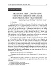 Môi trường và xử lý nguồn nước trong nuôi cá lồng ở đầm Cầu Hai, huyện Phú Lộc, tỉnh Thừa Thiên Huế