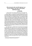 Tống Sơn quận chúa Nguyễn Thị Ngọc Vạn qua sắc phong, lăng mộ, tín ngưỡng thờ phụng ở Huế