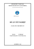 Đồ án tốt nghiệp ngành Công nghệ thông tin: Kỹ thuật đối sánh hình dạng sử dụng đặc trưng dựa trên đường bao đối tượng