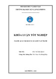 Khóa luận tốt nghiệp ngành Văn hóa du lịch: Nghiên cứu, xây dựng, tổ chức hoạt động Team building trong du lịch gắn liền với môi trường sông nước cho tập khách cán bộ, nhân viên văn phòng