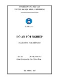 Đồ án tốt nghiệp ngành Công nghệ thông tin: Xây dựng Website hỗ trợ lập lịch trình kế hoạch giảng dạy của giảng viên