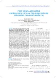 Phát hiện và ước lượng khoảng cách vật cản, ứng dụng trợ giúp dẫn đường cho người khiếm thị