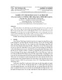 Nghiên cứu thành phần loài và sự phân bố của các loài cá ở sông Tiền, đoạn qua tỉnh Tiền Giang